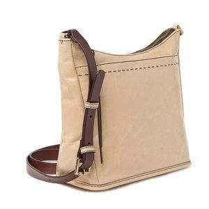 NWT Hobo Aviva Leather Crossbody Bag - Parchment